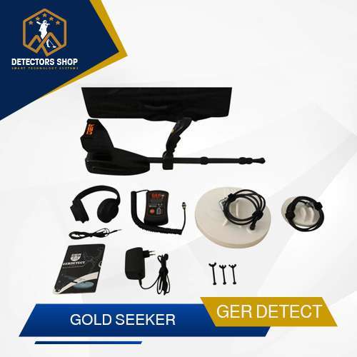 جهاز كشف الذهب جولد سيكر | Gold Seeker يعمل بنظام الحث النبضى (pluse induction ) حيث يتميز النظام بسهولة الاستخدام والقدرة على اكتشاف الذهب الخام وشذرات