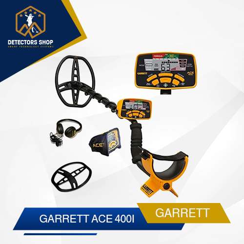 جاريت ايه سي اي 400 آي Garrett Ace 400 جهاز كشف الذهب و المعادن الامريكي , هو ليس مجرد جهاز تقليدي لكشف المعادن , وانما هو جهاز يتمتع بتقنيات وملامح جديدة