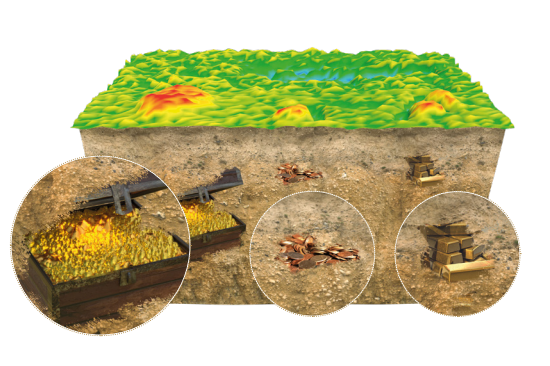 وضع الصوت المباشر للكشف القريب من السطح