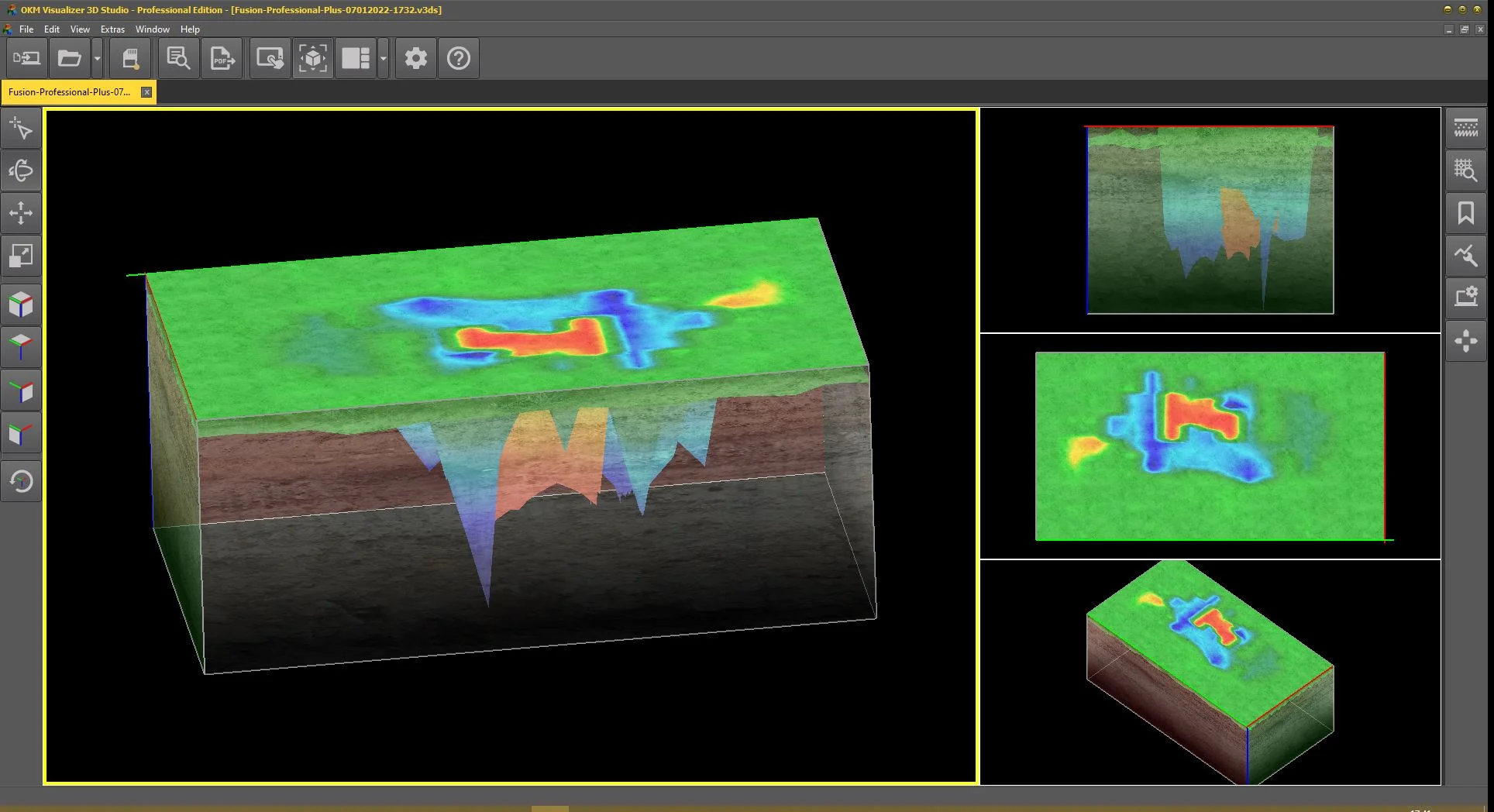 3D Ground Scanning System