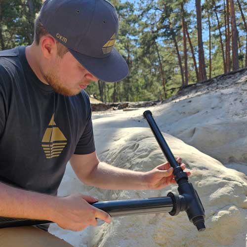 نظام كشف المعادن VLF