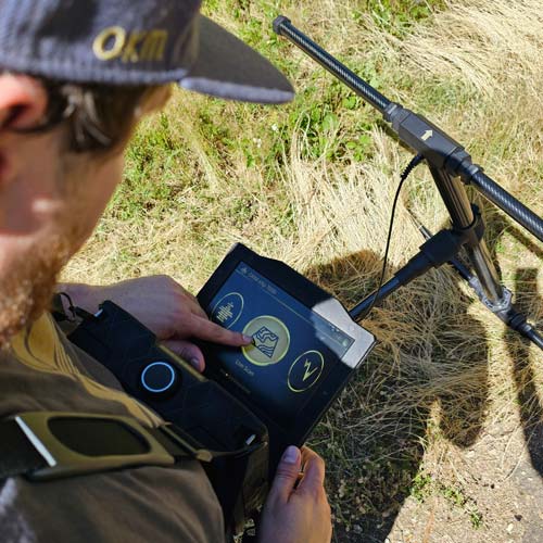 نظام كشف المعادن VLF