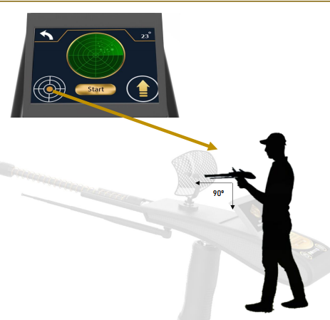 Gold Hunter Smart balance and target direction