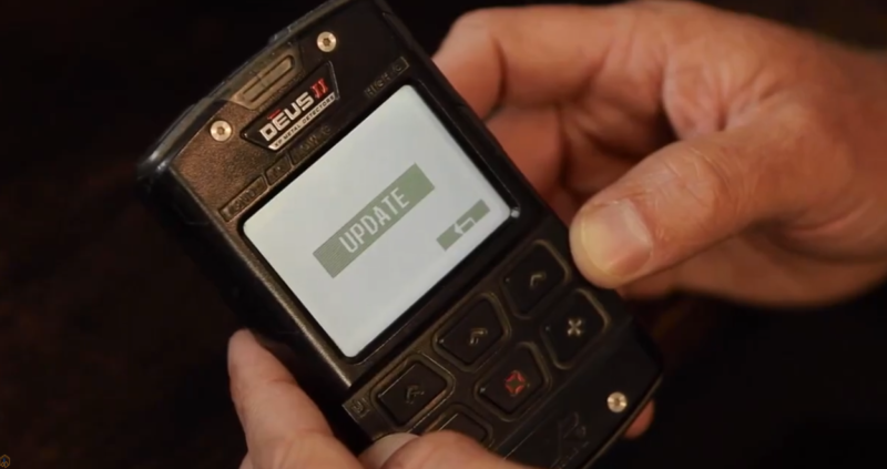 how to update XP metal detectors