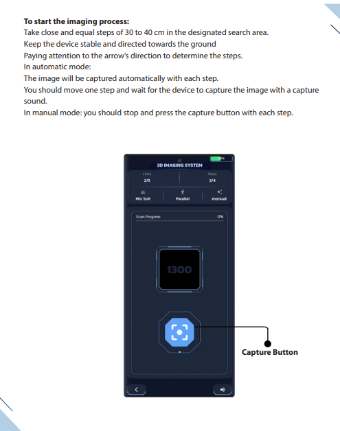 UIG Watch 3D imaging scanning steps