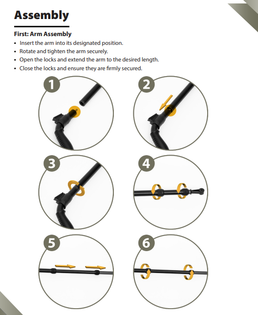 Treasure Way Metal Detector assembly