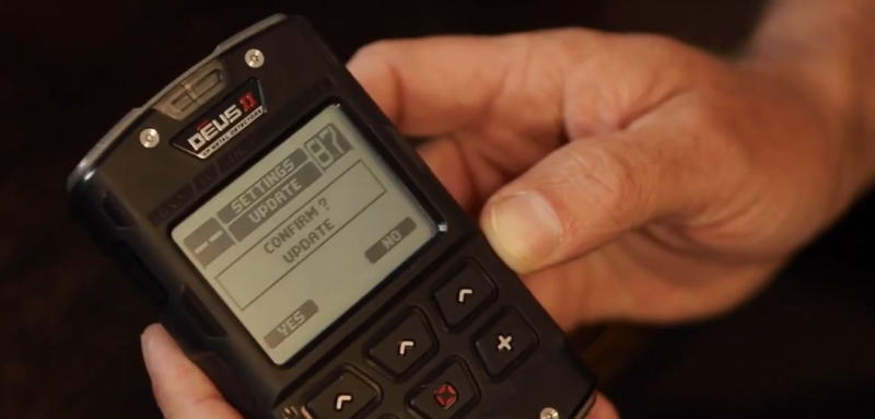 how to update XP metal detectors